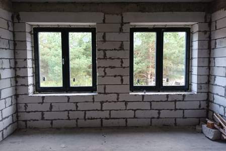 Остекление дома окнами Krauss 58 мм
